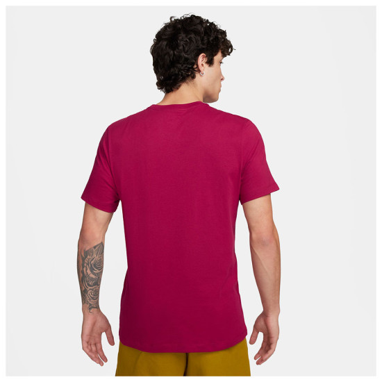 Nike Ανδρική κοντομάνικη μπλούζα FC Barcelona M NK Crest Tee Nike Ανδρική κοντομάνικη μπλούζα FC Barcelona M NK Crest Tee